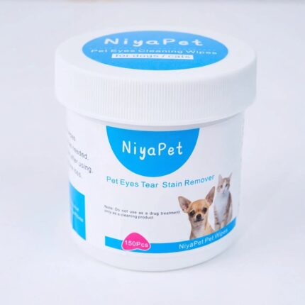 Crystal Clear Vision: NiyaPet Eye Cleaning Wipes