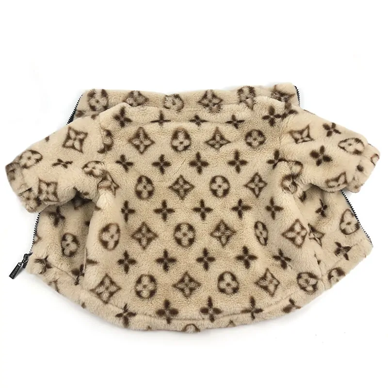 Chewy V Faux Fur Chihuahua Coat