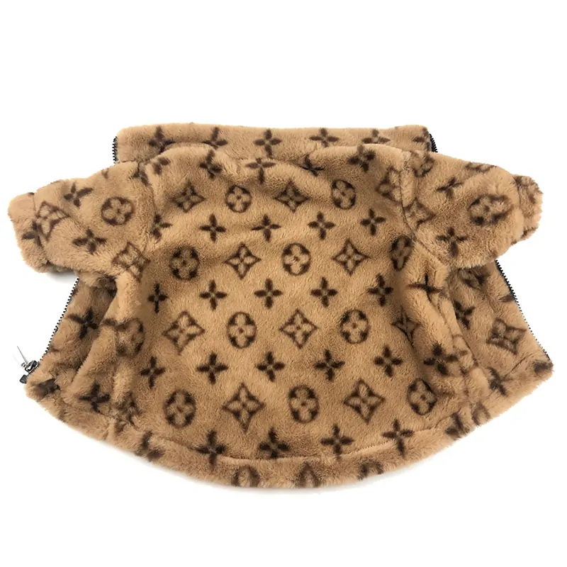 Chewy V Faux Fur Chihuahua Coat