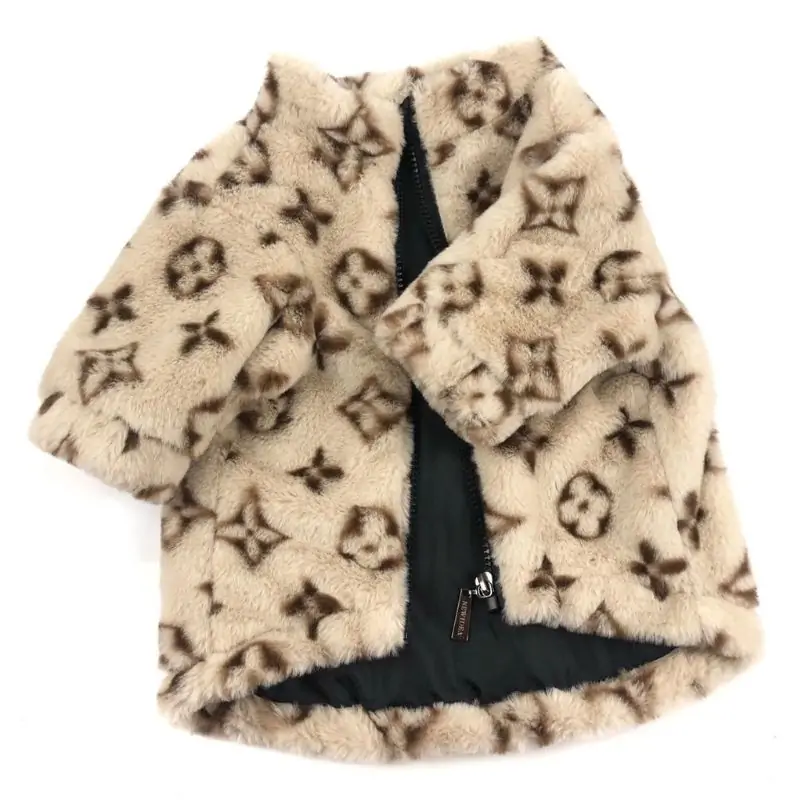 Chewy V Faux Fur Chihuahua Coat