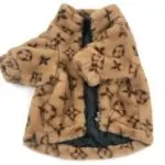 Chewy V Faux Fur Chihuahua Coat - Image 4