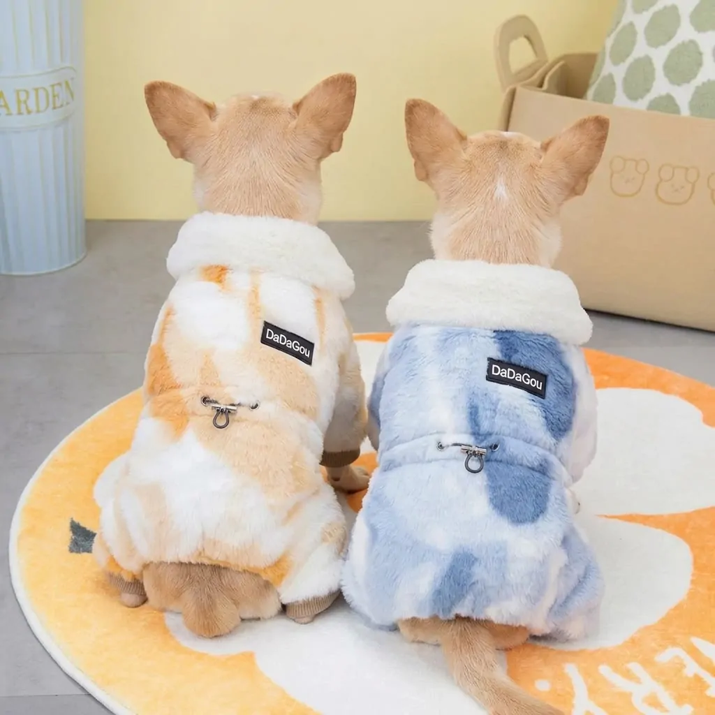 chihuahua-dog-winter-jacket-01 Windrhymepet Chihuahua Cozy Overalls